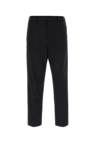 Jil Sander Navy Blue Cotton Pant - Jil Sander - Modalova