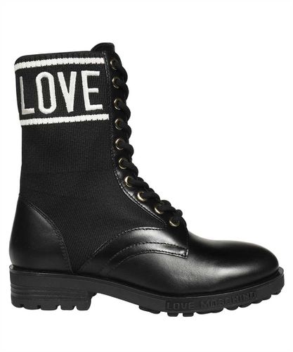 Love Moschino Lace-up Ankle Boots - Love Moschino - Modalova