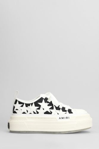 Platform Stars Court Sneakers In Cotton - AMIRI - Modalova