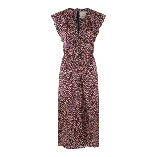 Graphic-printed V-neck Maxi Dress - Isabel Marant - Modalova