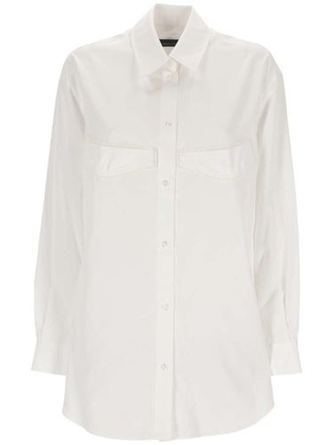 Appliqué-detailed Long-sleeved Buttoned Shirt - Simone Rocha - Modalova