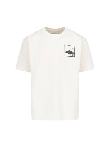 Rhude Logo T-shirt - Rhude - Modalova