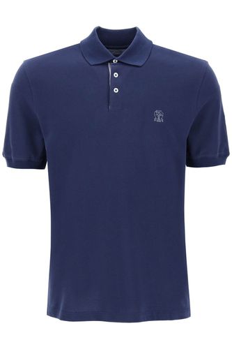 Cotton Polo Shirt - Brunello Cucinelli - Modalova