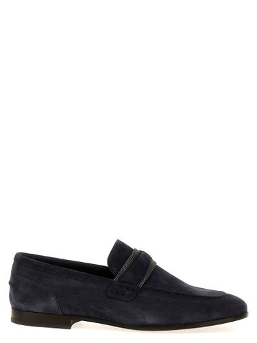 Monile Suede Loafers - Brunello Cucinelli - Modalova