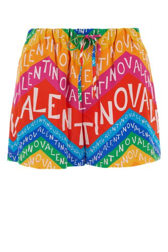 Printed Crepe Escape Shorts - Valentino Garavani - Modalova