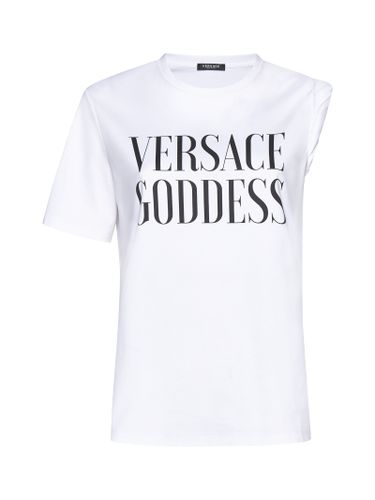 Versace Goddess T-shirt - Versace - Modalova