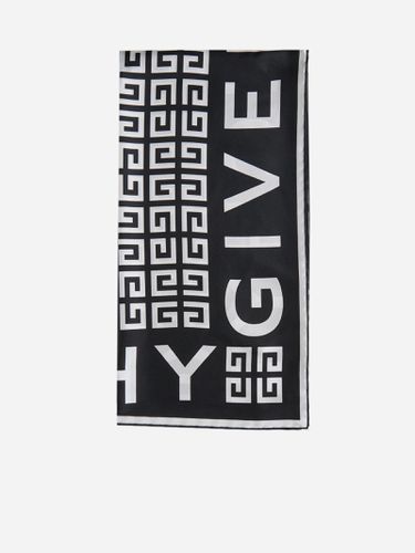 Givenchy 4g Logo Silk Scarf - Givenchy - Modalova