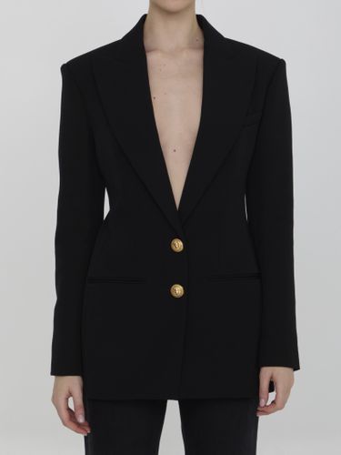 Double-breasted Jacket In Wool - Balmain - Modalova