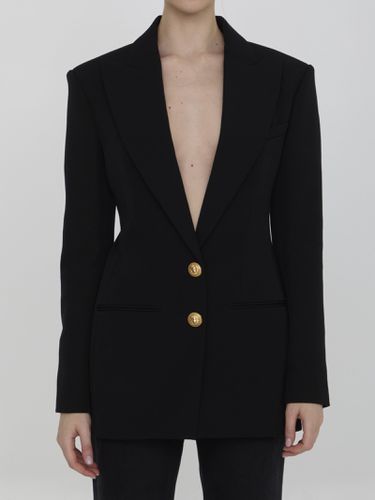 Double-breasted Jacket In Wool - Balmain - Modalova