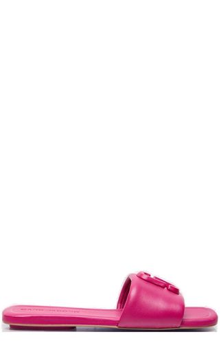 Logo Plaque Square-toe Sandals - Marc Jacobs - Modalova