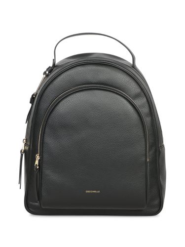 Malory Leather Black Backpack - Coccinelle - Modalova