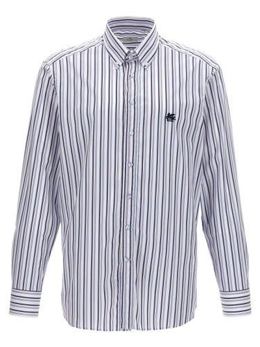 Etro Logo Embroidery Shirt - Etro - Modalova