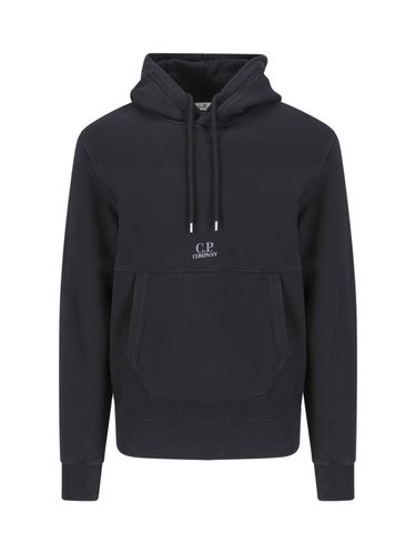 C. P. Company Logo Hoodie - C.P. Company - Modalova