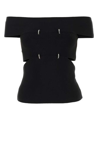 Stretch Viscose Blend Top - Alexander McQueen - Modalova