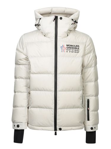 Chalk Nylon Isorno Down Jacket - Moncler Grenoble - Modalova