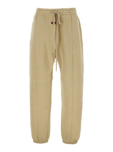 Forum Pants With Elastic Drswstring Waist And Logo Patch On The Front In Cotton Blend Man - Fear of God - Modalova