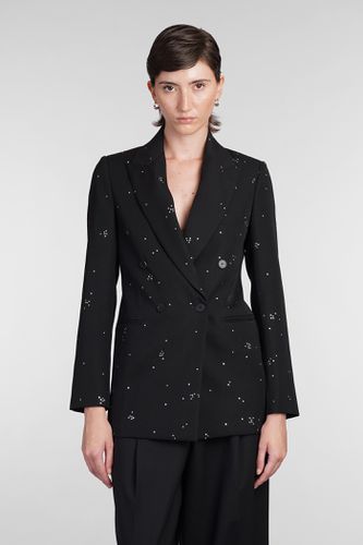 Lanvin Blazer In Black Wool - Lanvin - Modalova