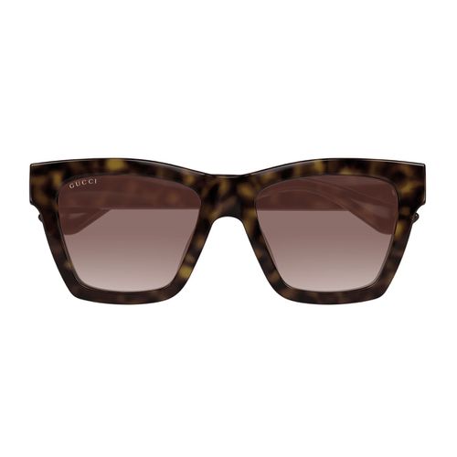 Gucci Gg1714s Linea Gg Logo 002 Havana Brown Sunglasses - Gucci Eyewear - Modalova