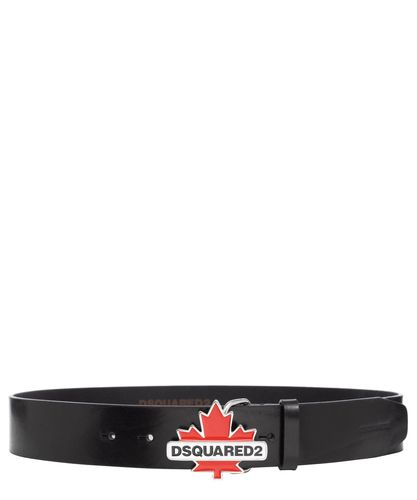 Canadian Leaf Leather Belt - Dsquared2 - Modalova