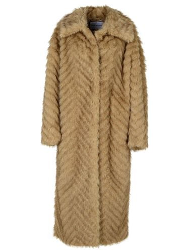 Wynther Brown Faux Fur Coat - STAND STUDIO - Modalova