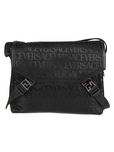 Versace Logo Monogram Shoulder Bag - Versace - Modalova