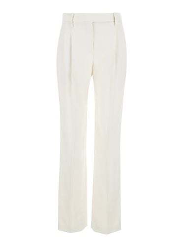 High Waist Pressed Crease Trousers - Brunello Cucinelli - Modalova