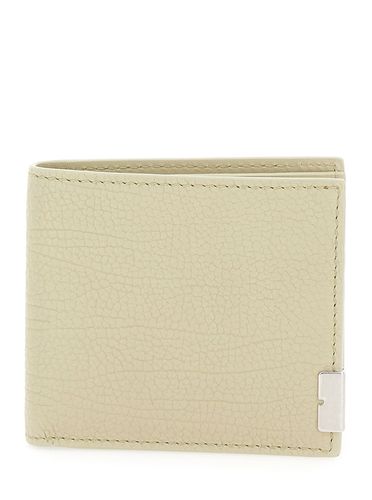 B Cut Bi-fold Wallet In Grainy Leather Man - Burberry - Modalova