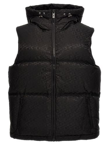 GCDS All Over Logo Gilet - GCDS - Modalova