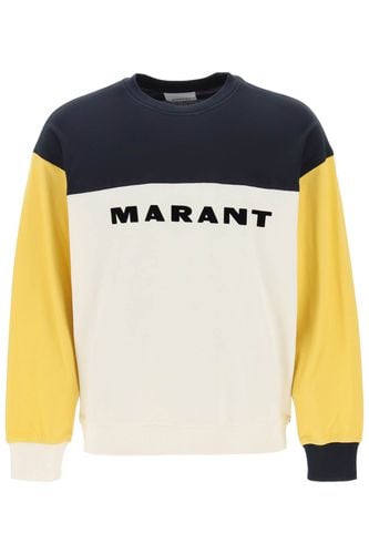 Aftone Color Block Pique Sweatshirt - Isabel Marant - Modalova