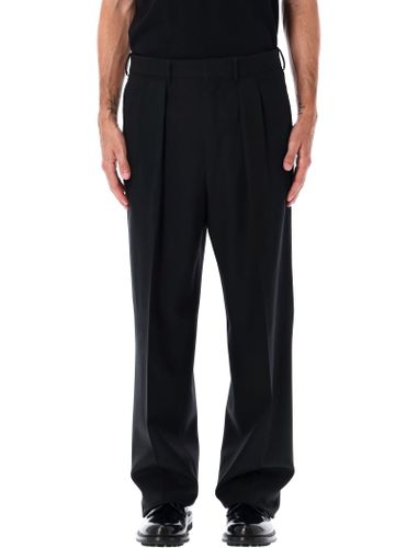 Wide Wool Double-pleat Trousers - Tom Ford - Modalova