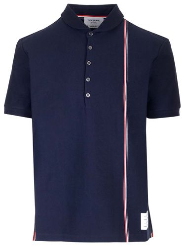 Thom Browne Cotton Knit Polo Shirt - Thom Browne - Modalova