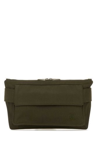 Army Green Canvas Trench Belt Bag - Burberry - Modalova