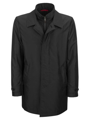 Morning Ered Funnel Neck Raincoat - Fay - Modalova