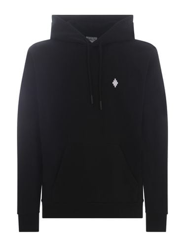 Hooded Sweatshirt cross In Cotton - Marcelo Burlon - Modalova