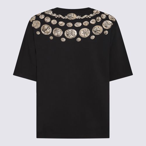 Cotton Coin Print T-shirt - Dolce & Gabbana - Modalova