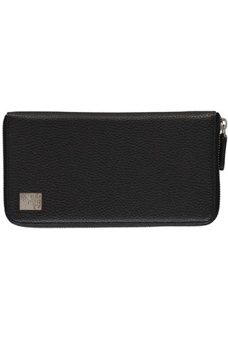 Leather Zip Around Wallet - Versace Collection - Modalova