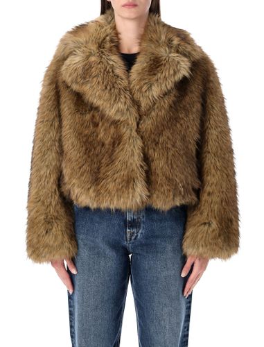 Samara Fox Effect Faux Fur Jacket - STAND STUDIO - Modalova