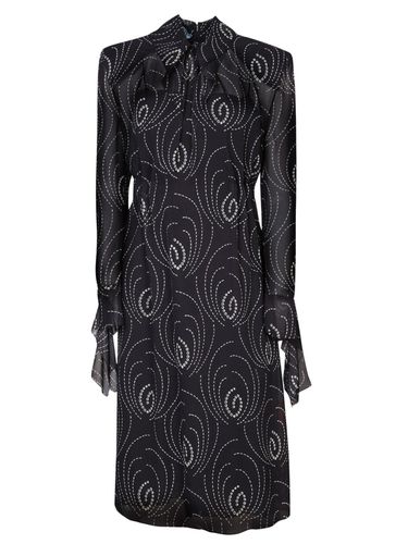 All-over Geometric Printed Midi Dress - Prada - Modalova