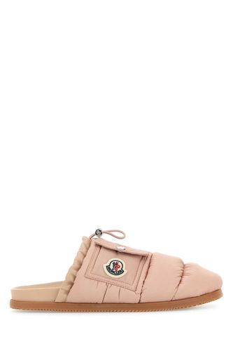 Pink Fabric Mon Pocket Slippers - Moncler - Modalova