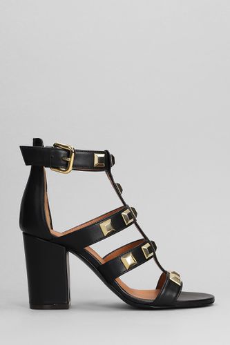 Sandals In Leather - Via Roma 15 - Modalova