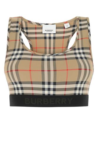 Burberry Printed Stretch Nylon Top - Burberry - Modalova