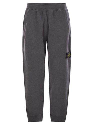 Logo Patch Tapered-leg Sweatpants - Stone Island - Modalova