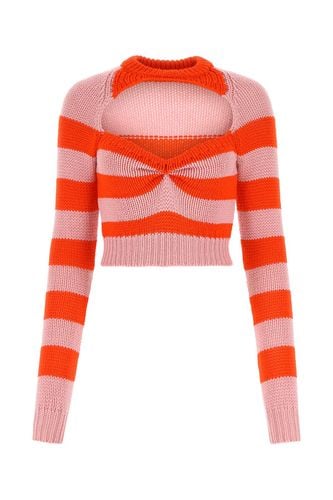 Marni Embroidered Wool Sweater - Marni - Modalova
