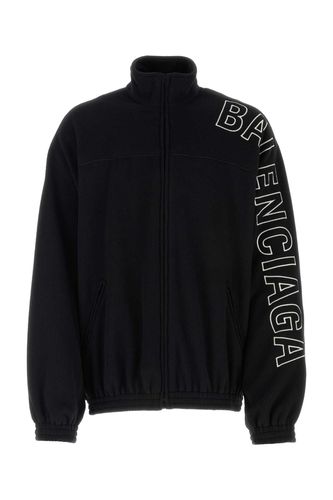 Black Pile Oversize Sweatshirt - Balenciaga - Modalova