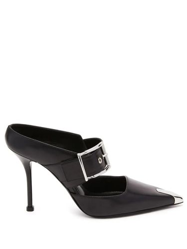 Punk Sandals With Buckle In And Silver - Alexander McQueen - Modalova