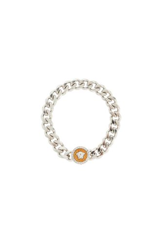 Chain Bracelet With Medusa Charm - Versace - Modalova