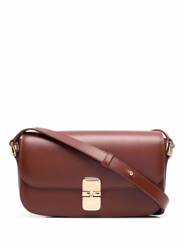 A. P.C. sac Grace Baguette Shoulder Bag With Buckle Fastening In Leather Woman - A.P.C. - Modalova