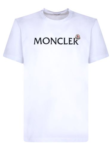 Moncler Logo Cotton T-shirt - Moncler - Modalova