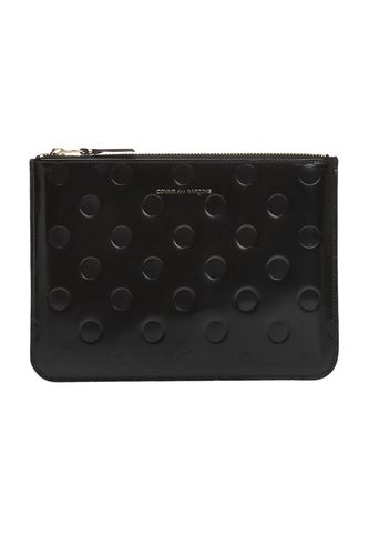 Dot Embossed Zipped Wallet - Comme des Garçons Wallet - Modalova