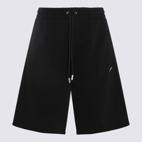 Off-White Black Cotton Shorts - Off-White - Modalova